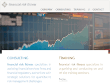 Tablet Screenshot of financial-risk-fitness.com